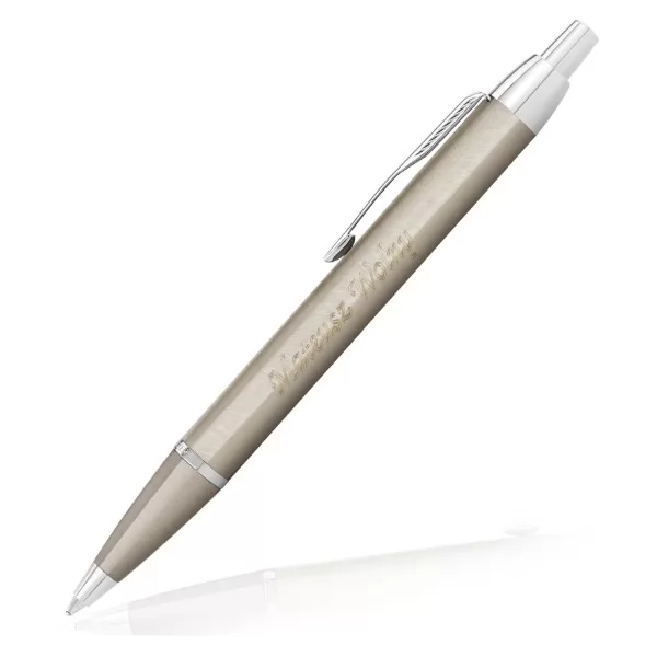 Długopis Parker IM Brushed Metal CT z personalizacją
