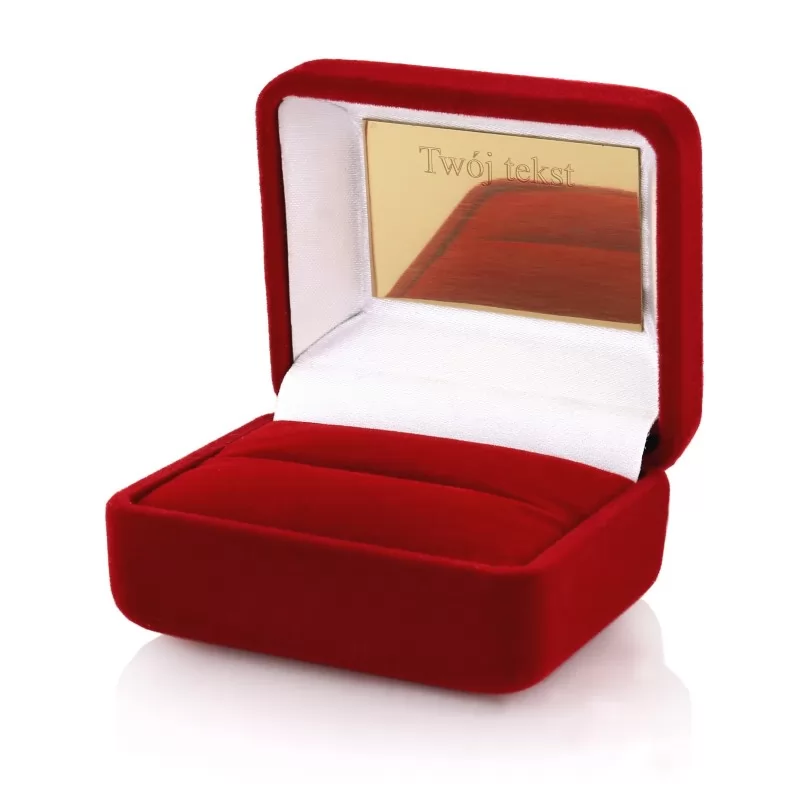 pudełko na biżuterię z grawerem dedykacji