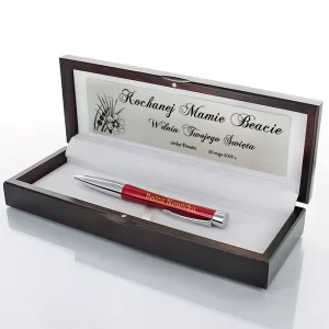 personalizowany długopis w pudełku na dzień matki